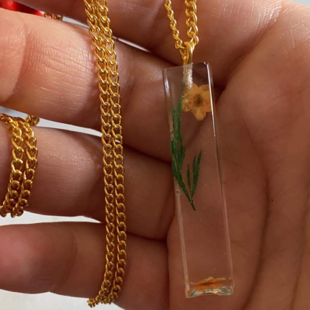 Sunflower Necklace